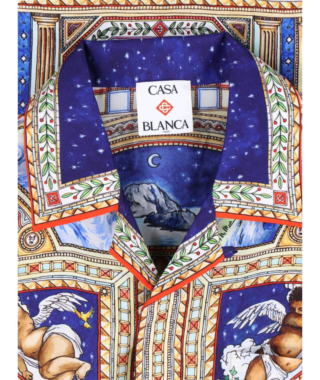 CASABLANCA Мульти шелковая кэжуал рубашка, фото 4