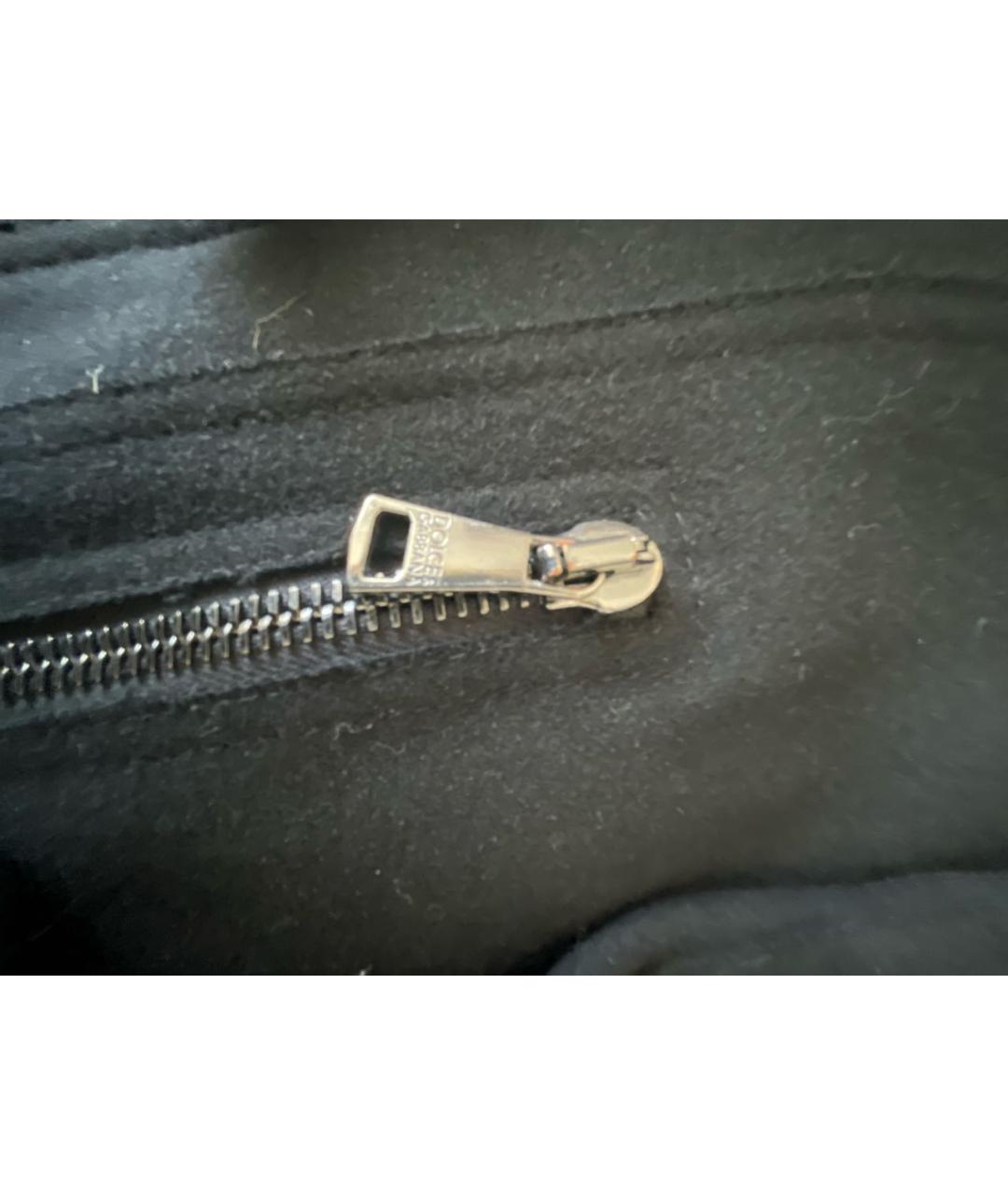 DOLCE&GABBANA Черная шерстяная куртка, фото 6