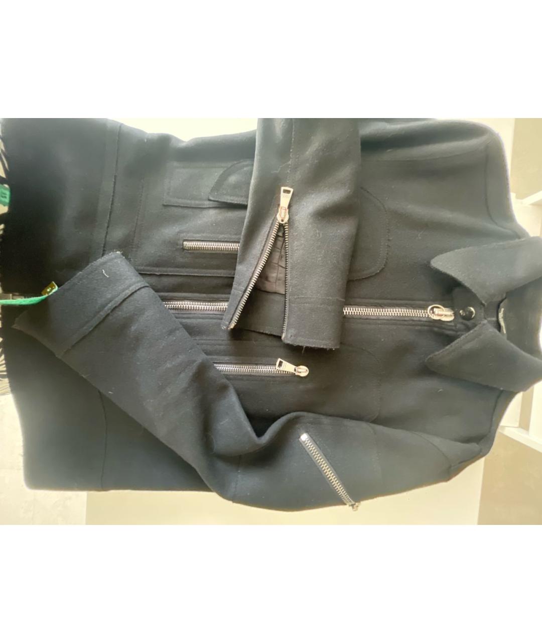 DOLCE&GABBANA Черная шерстяная куртка, фото 5