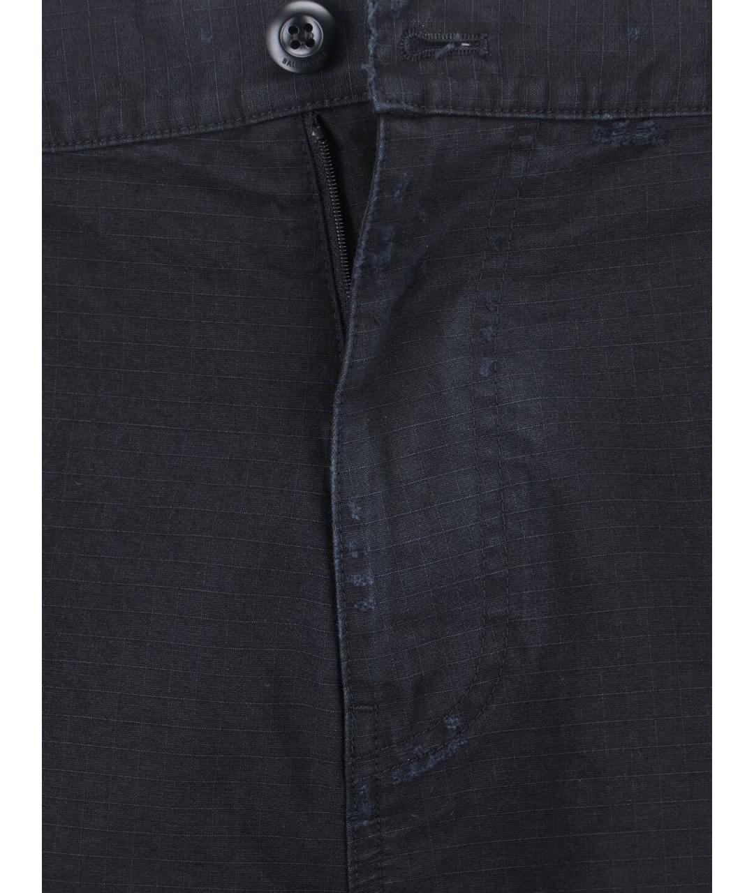 BALENCIAGA Черные хлопковые шорты, фото 5