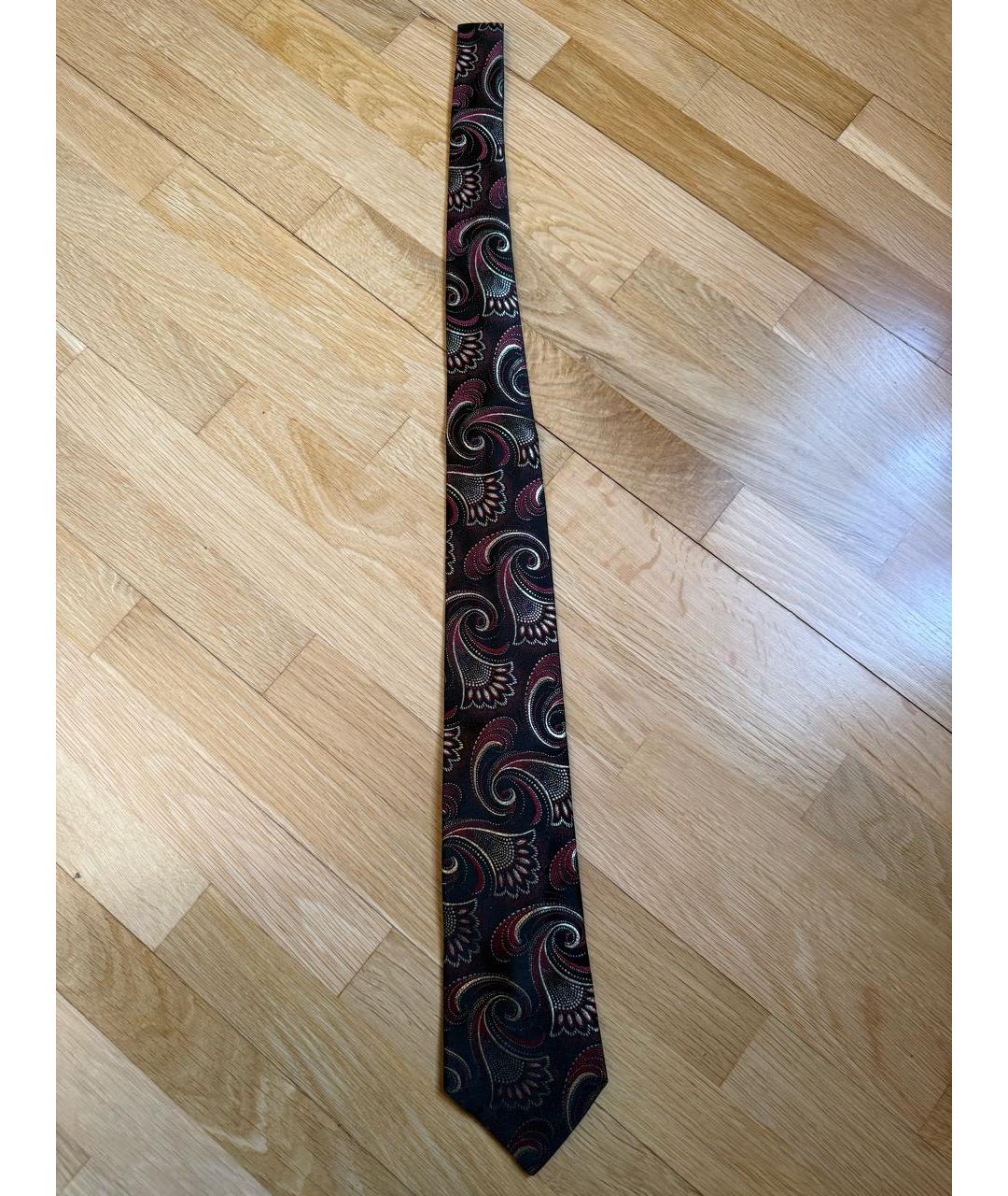 BRIONI Черный шелковый галстук, фото 7