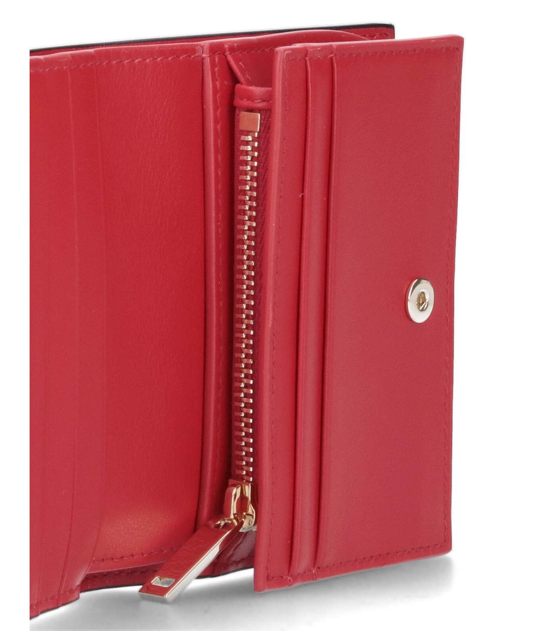 FERRAGAMO Черный кожаный кошелек, фото 4