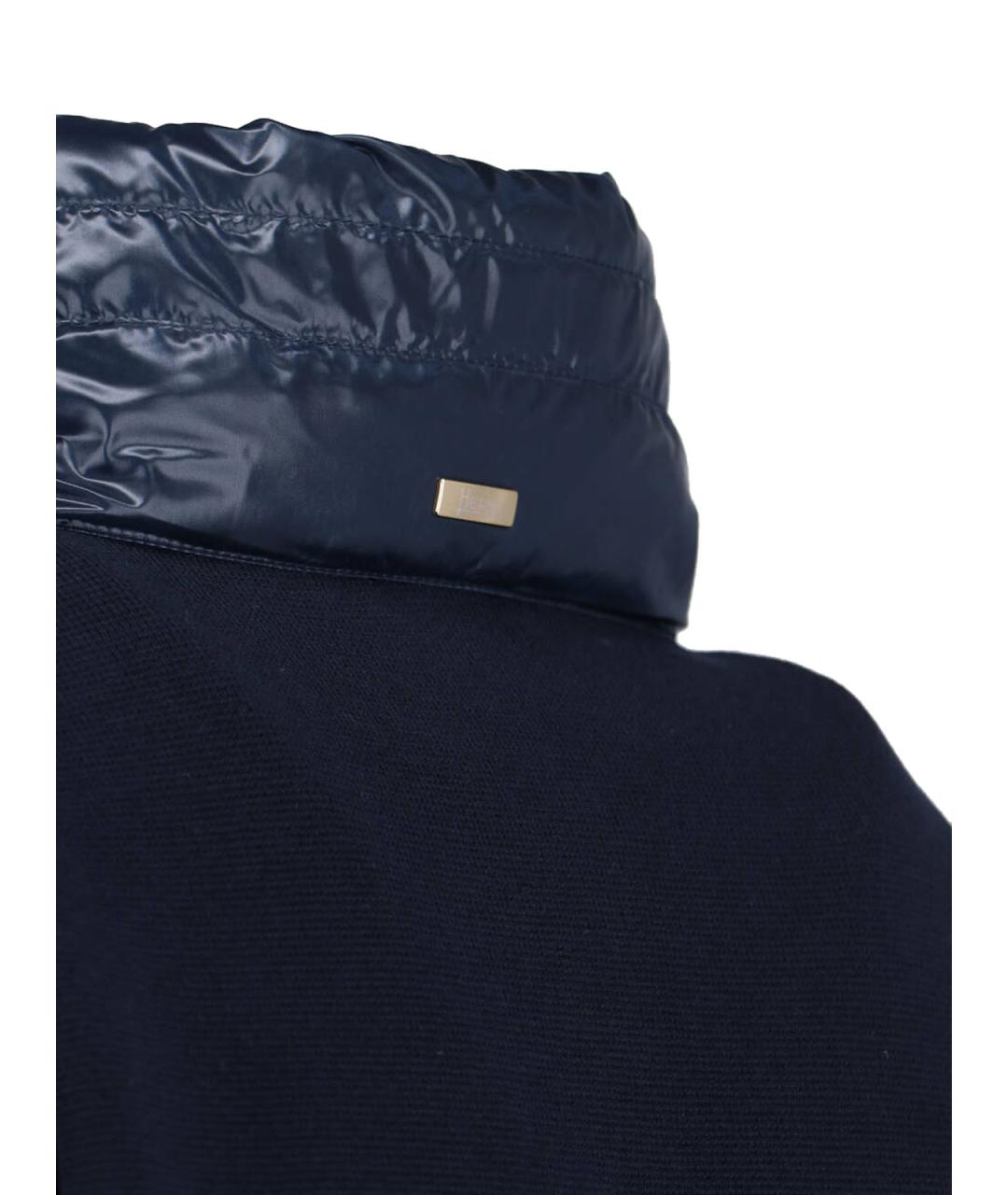 HERNO Синий пуховик, фото 3