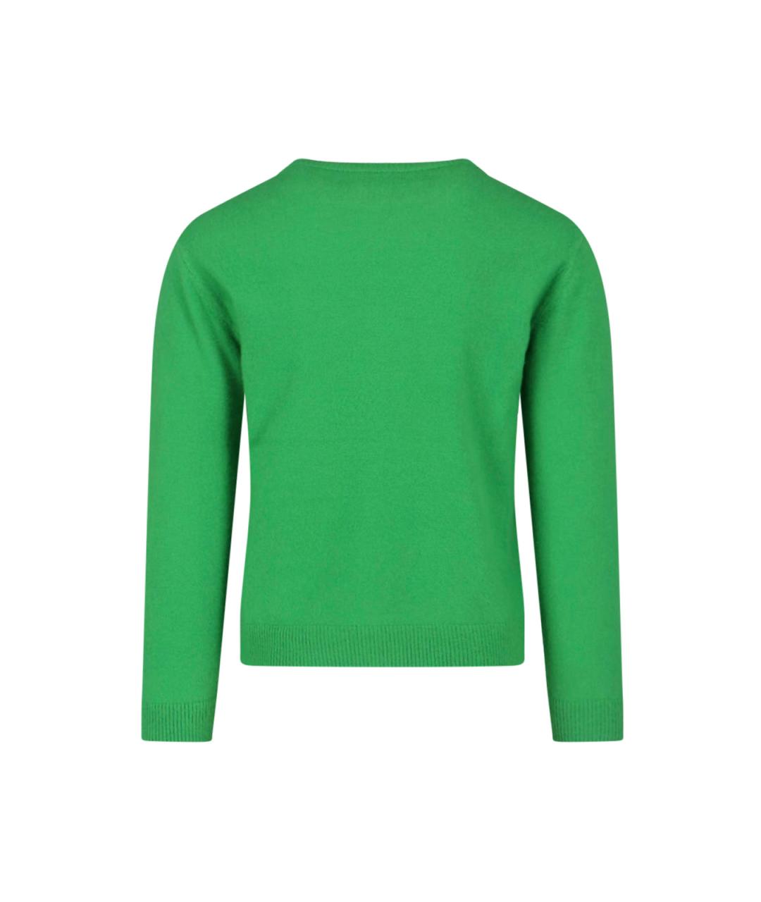 AURALEE Зеленый кашемировый джемпер / свитер, фото 2