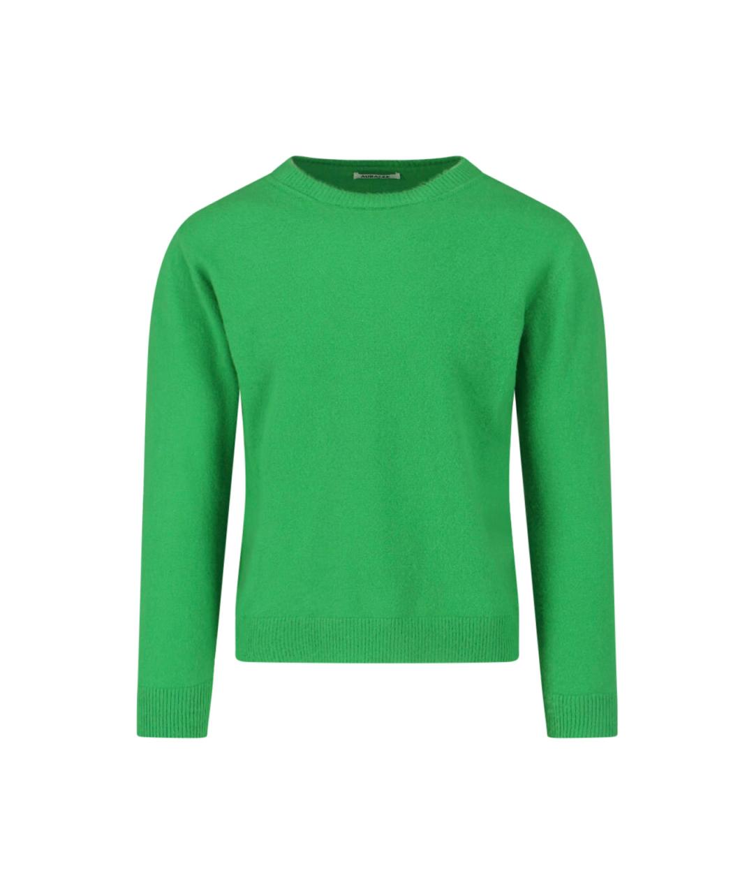 AURALEE Зеленый кашемировый джемпер / свитер, фото 1