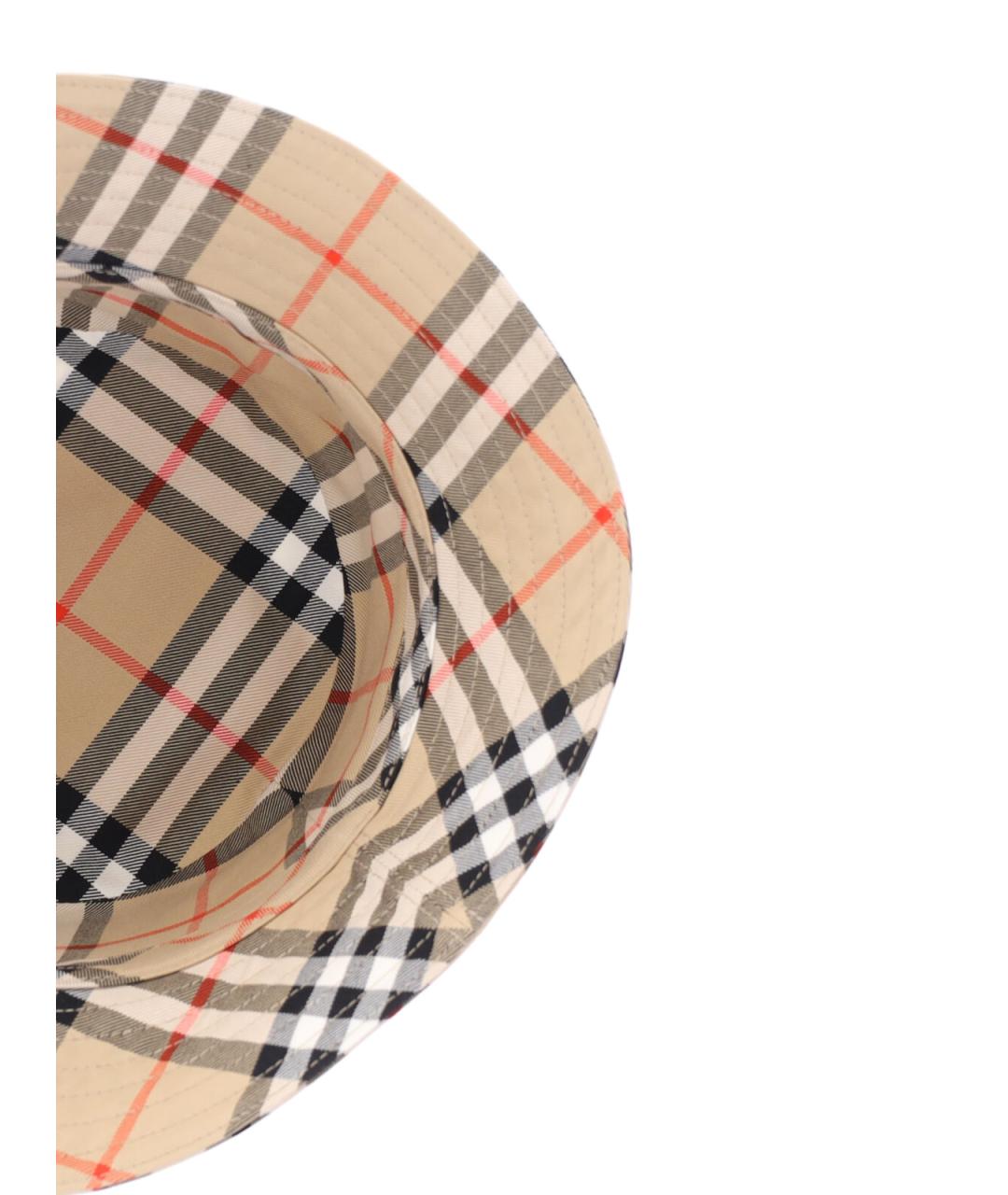 BURBERRY Бежевая хлопковая панама, фото 3