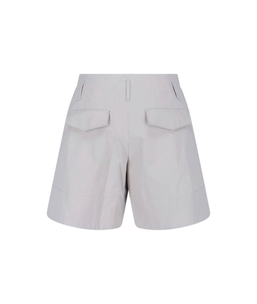LOW CLASSIC Серые хлопковые шорты, фото 2