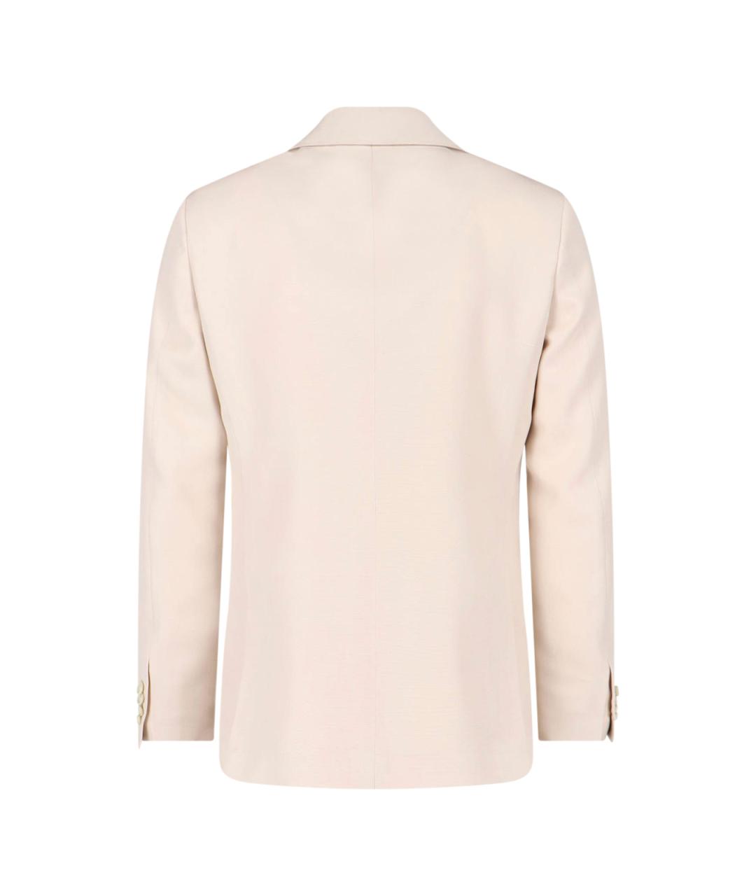 LARDINI Белый вискозный пиджак, фото 2