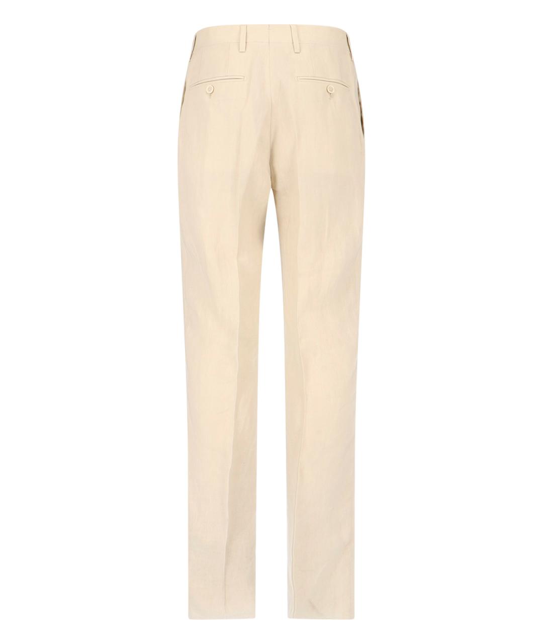 LARDINI Бежевый классический костюм, фото 7