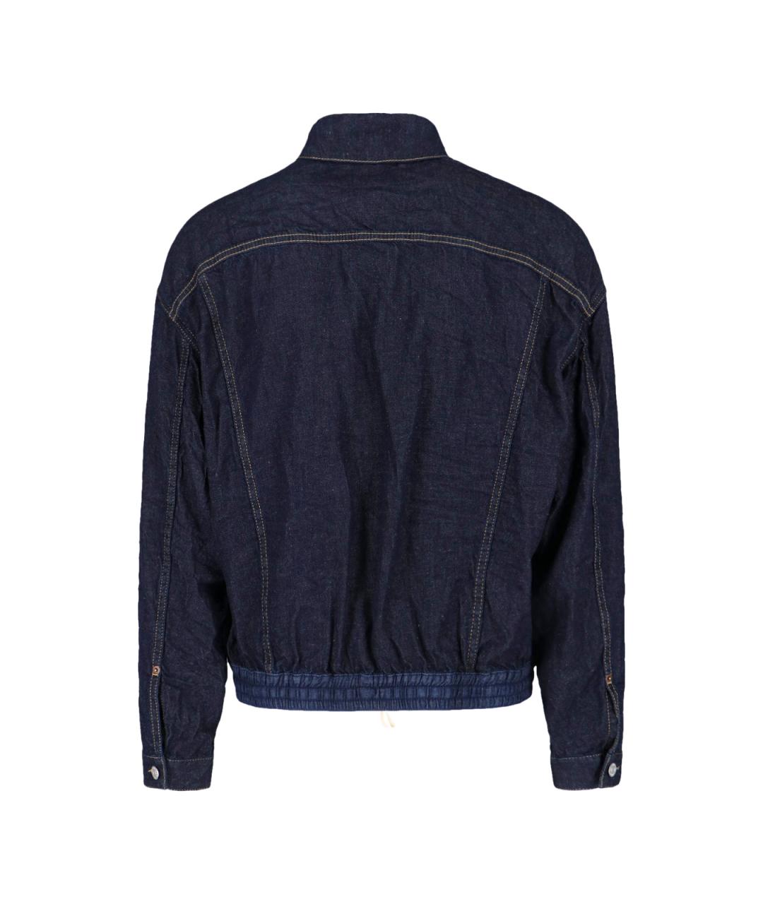 DSQUARED2 Синяя хлопковая куртка, фото 2