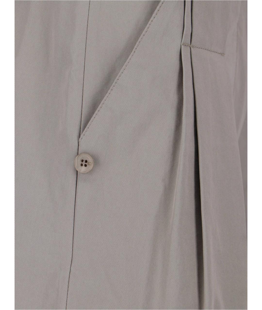 LOW CLASSIC Серые хлопковые шорты, фото 4