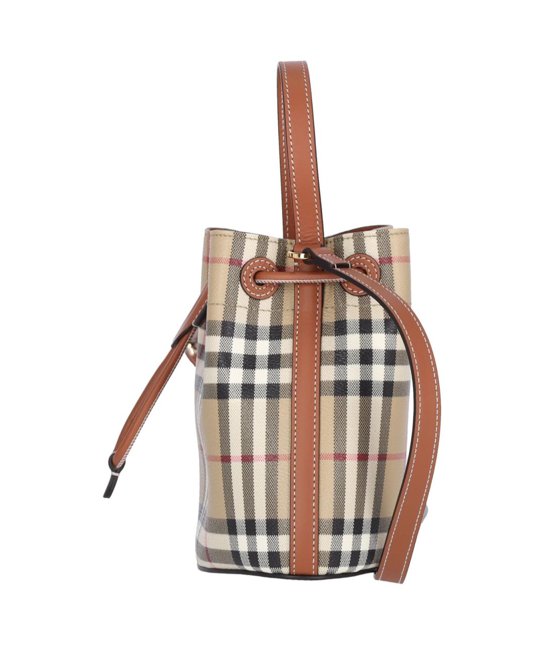 BURBERRY Бежевая сумка через плечо, фото 5