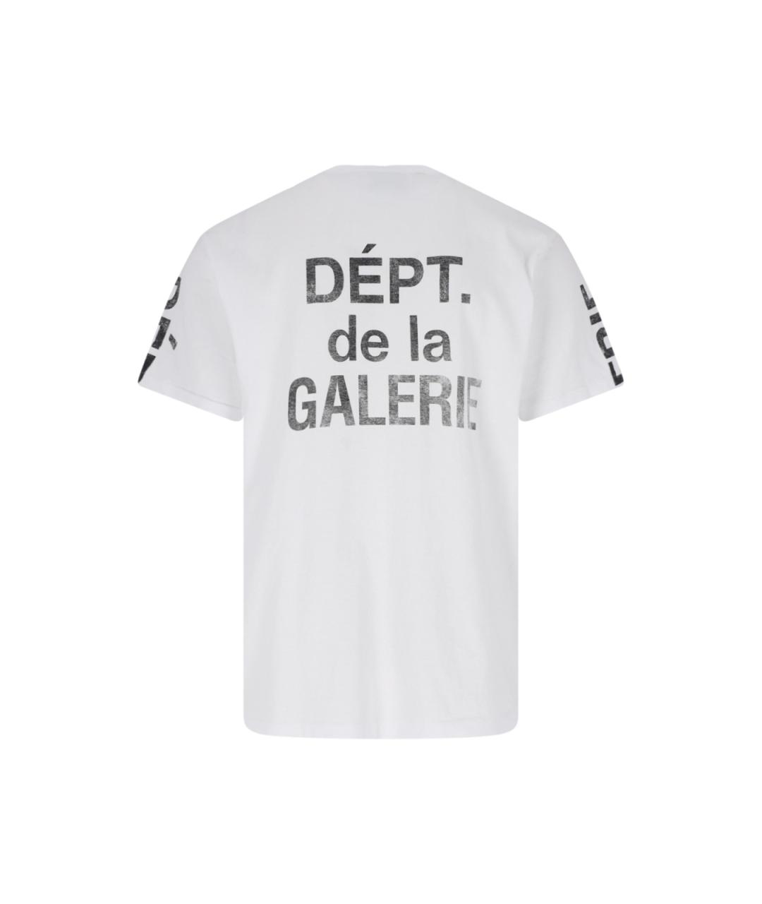 Gallery Dept Белая хлопковая футболка, фото 2
