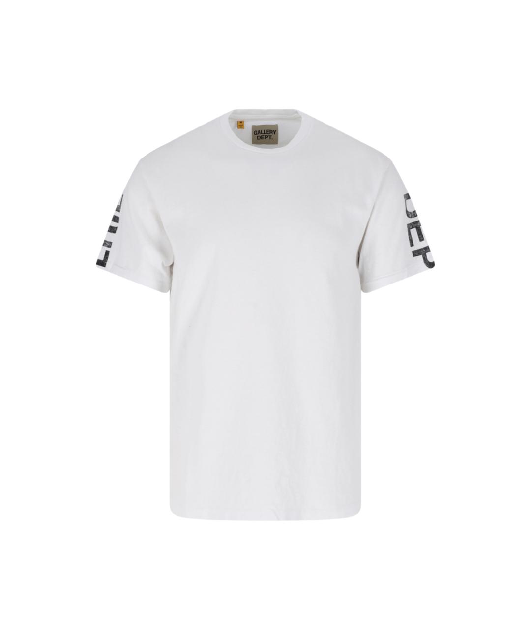 Gallery Dept Белая хлопковая футболка, фото 1