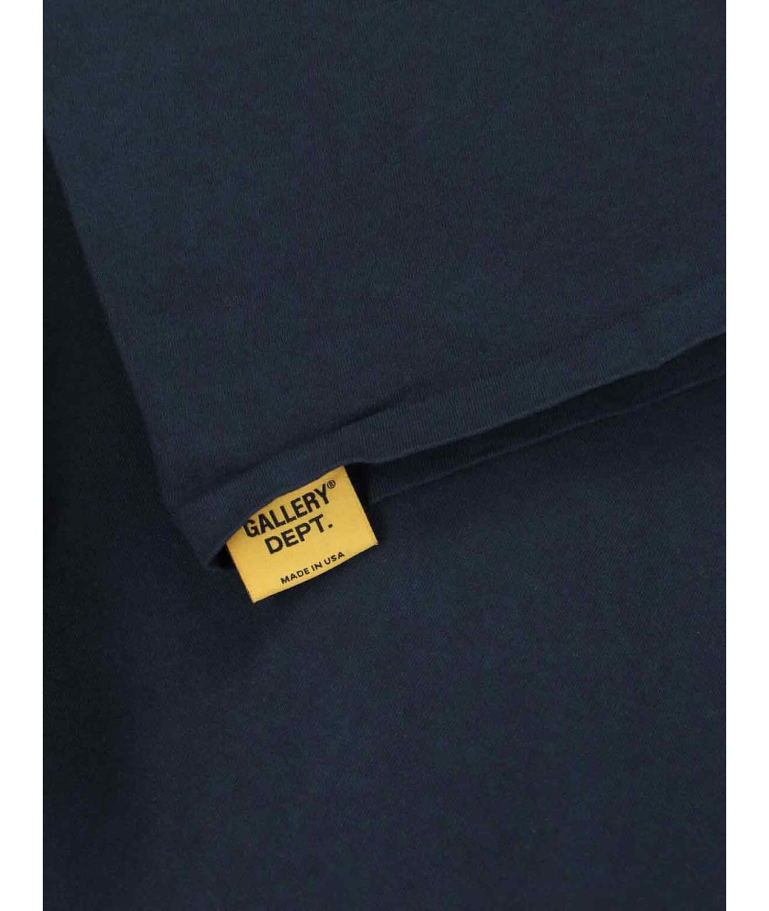 Gallery Dept Черная хлопковая футболка, фото 3