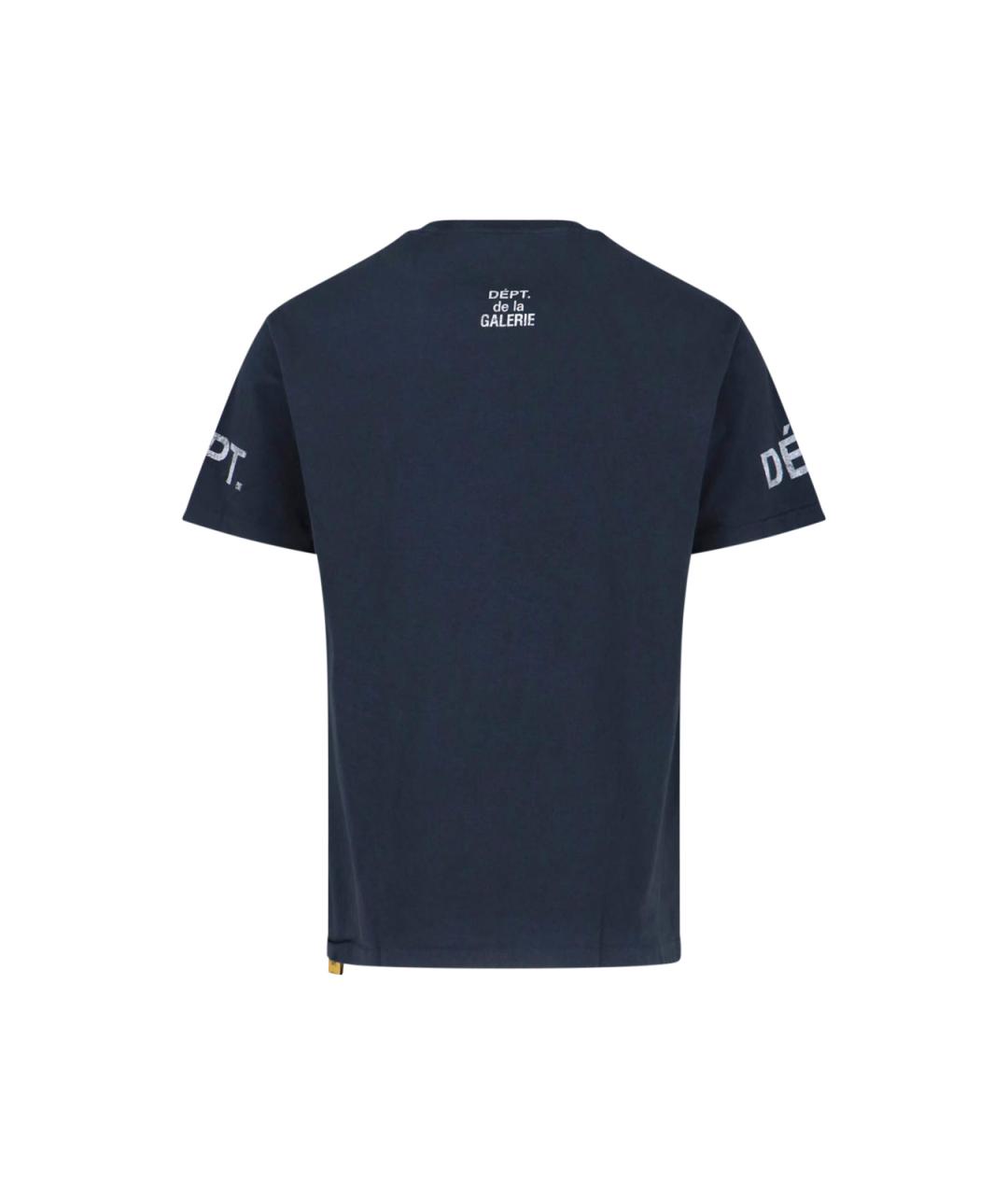 Gallery Dept Черная хлопковая футболка, фото 2