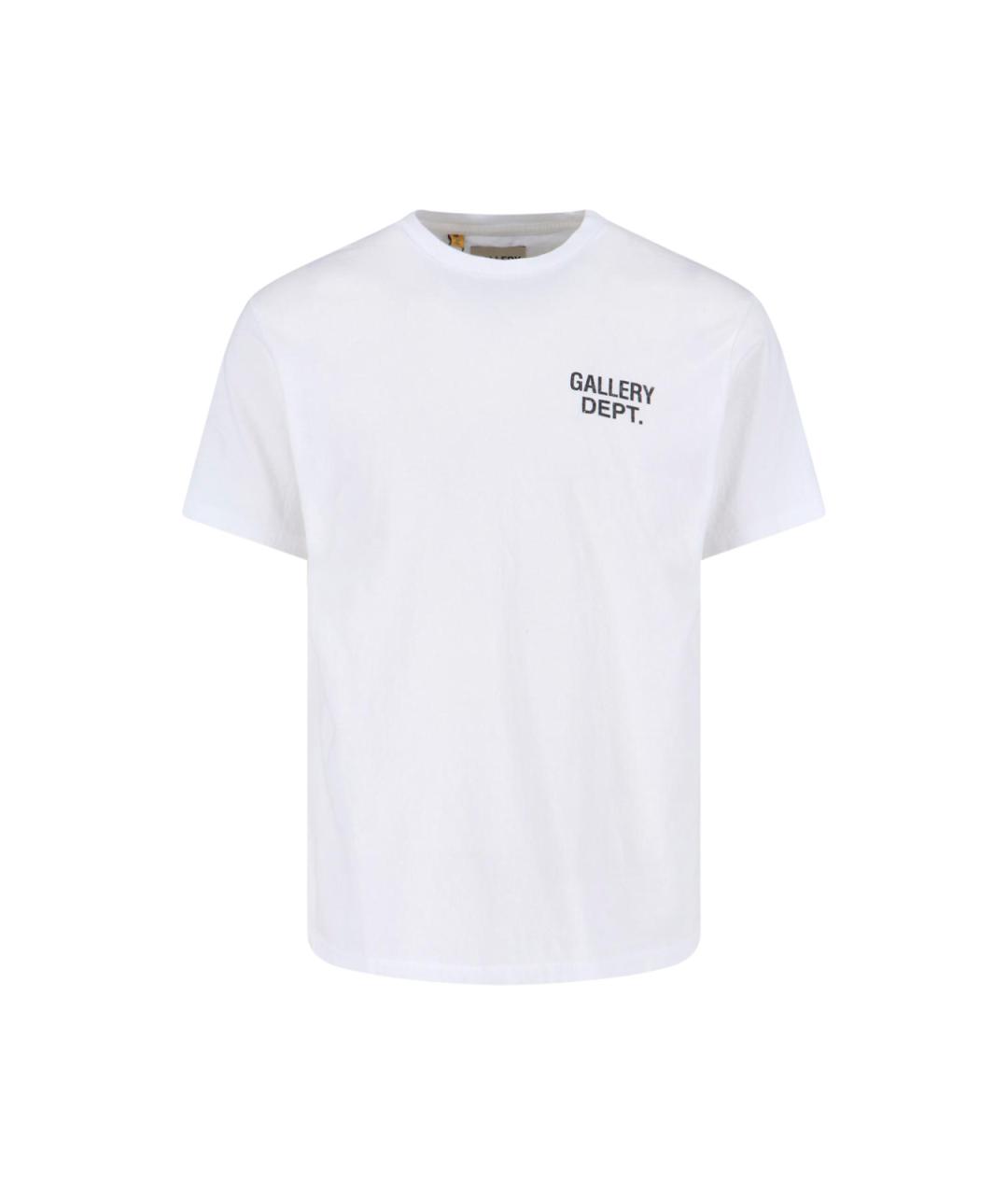 Gallery Dept Белая хлопковая футболка, фото 1