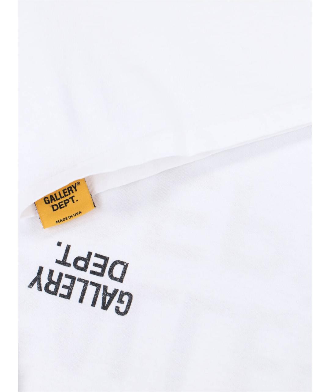 Gallery Dept Белая хлопковая футболка, фото 3