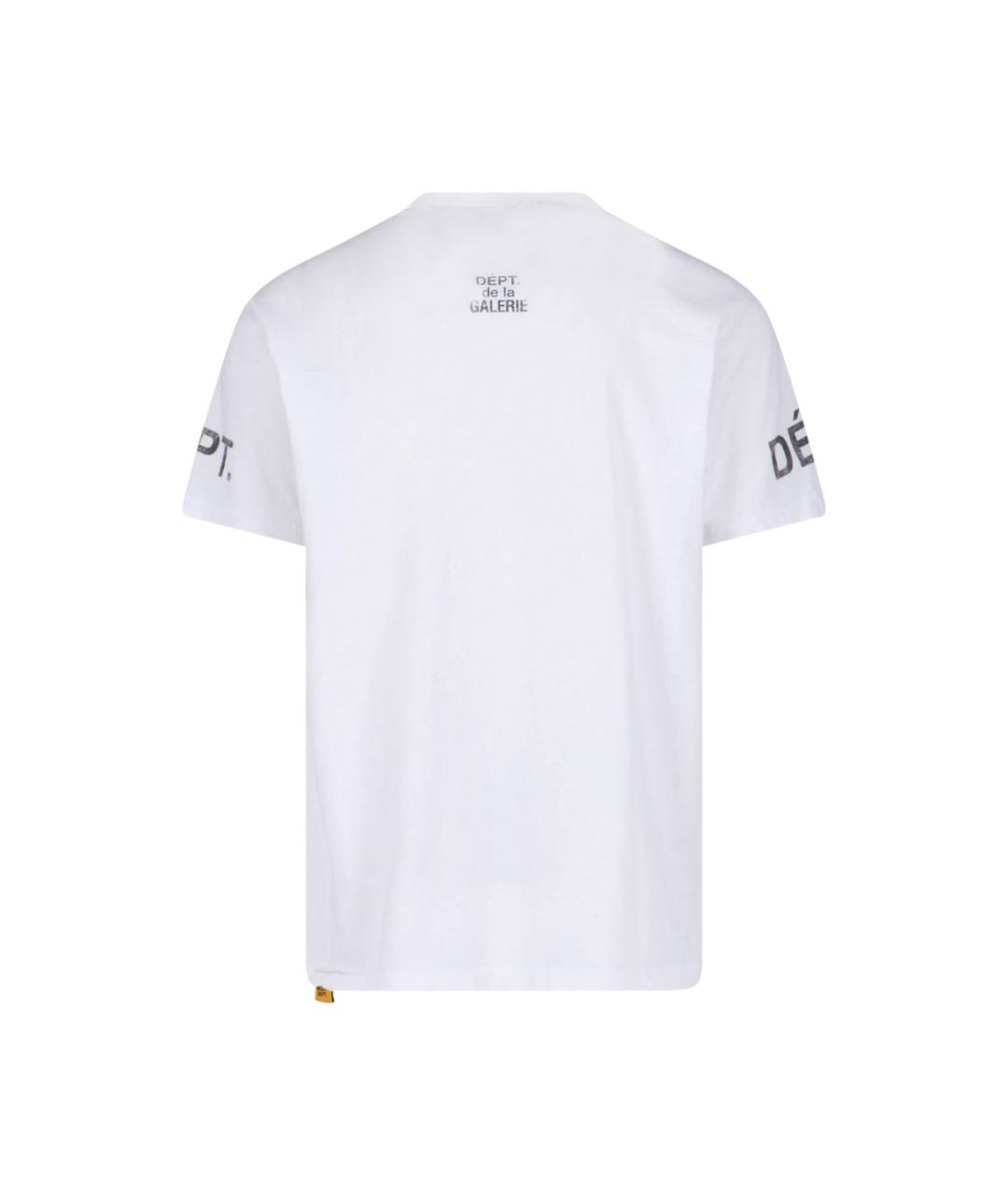 Gallery Dept Белая хлопковая футболка, фото 2