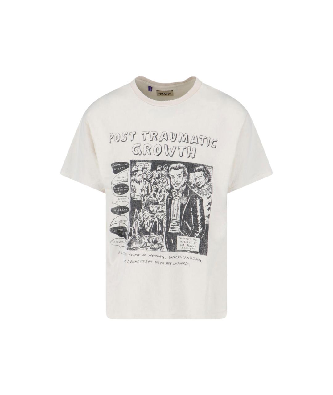 Gallery Dept Белая хлопковая футболка, фото 1