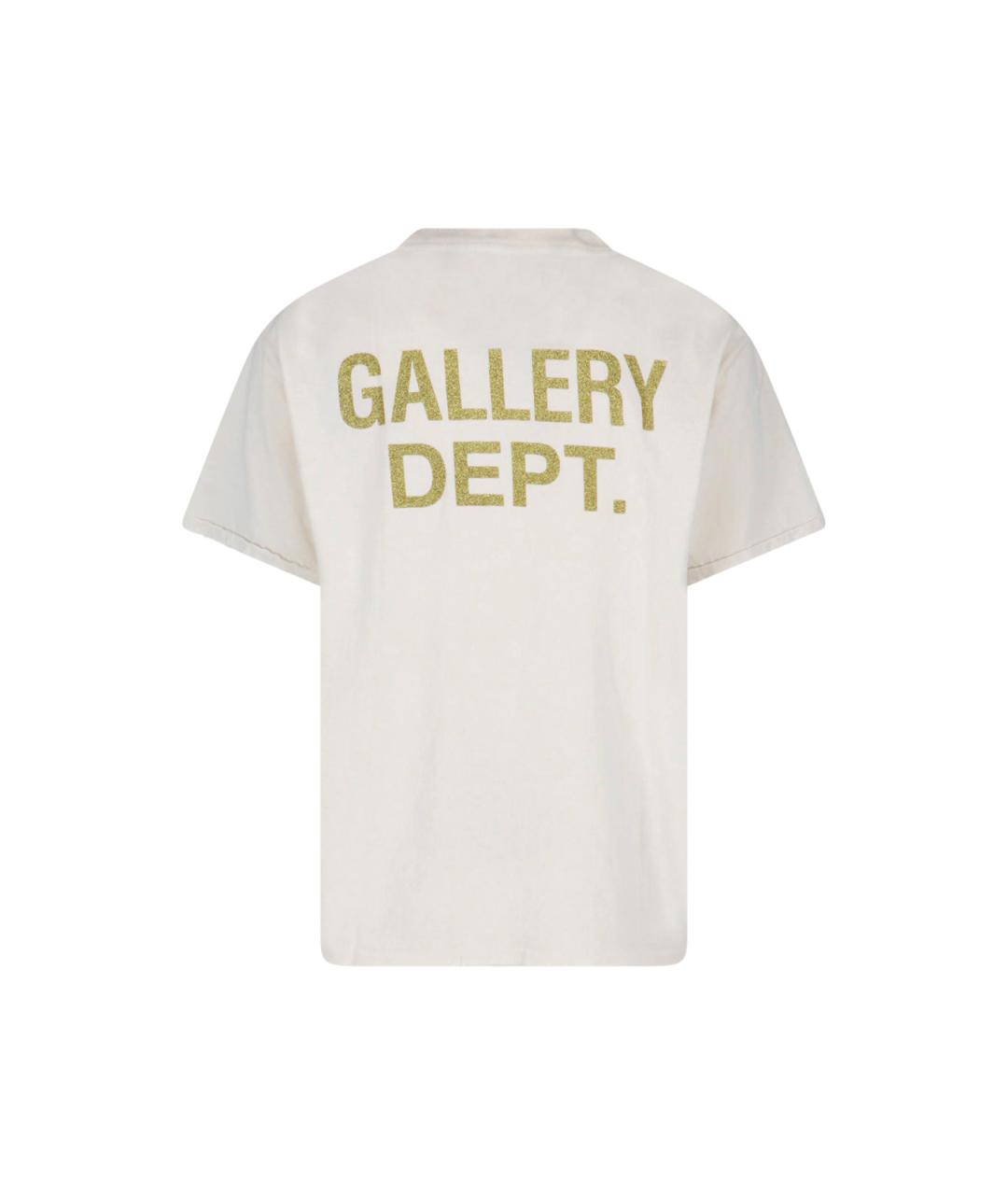 Gallery Dept Белая хлопковая футболка, фото 2