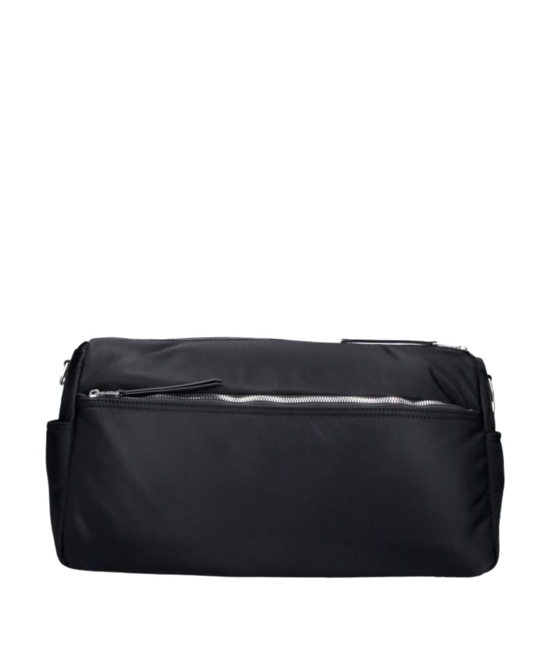 Ami Paris Черная тканевая сумка на плечо, фото 2