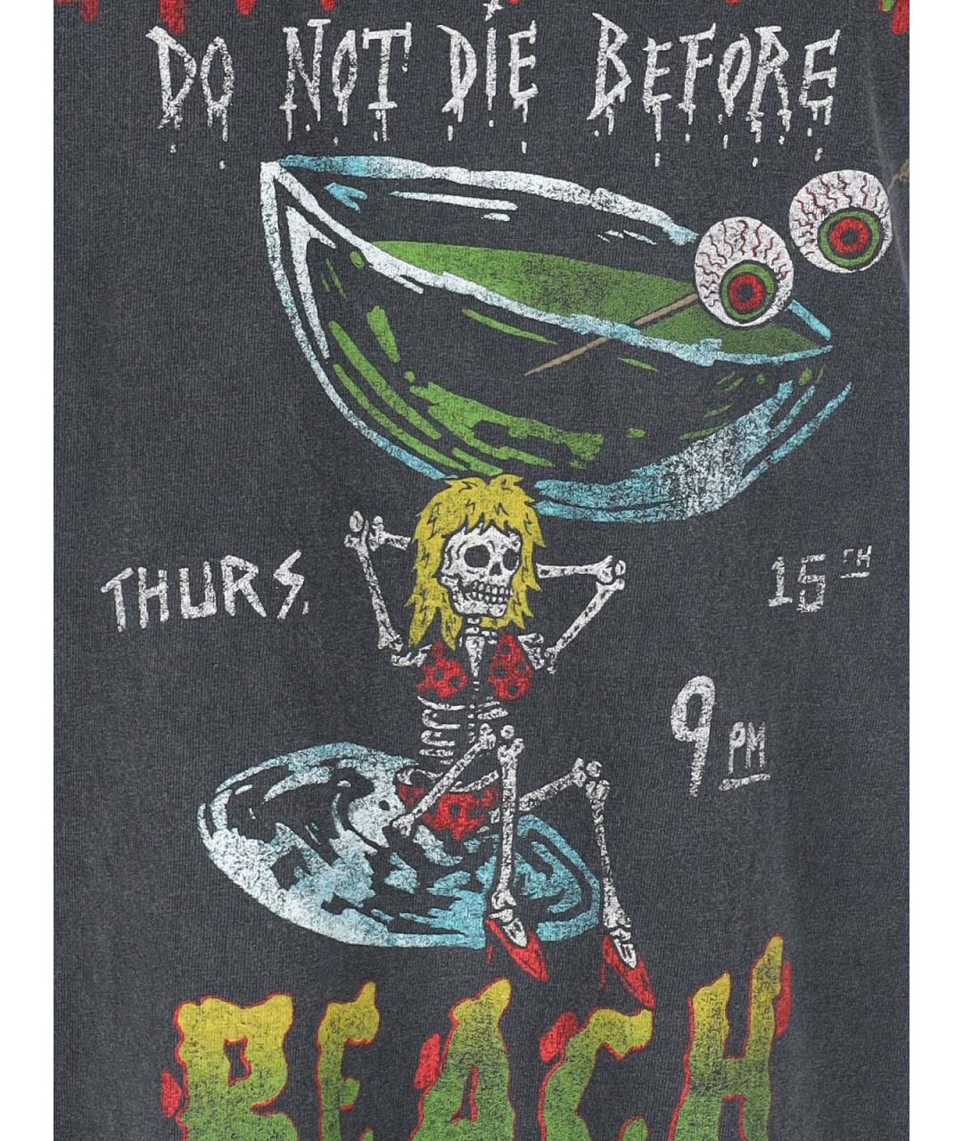 Gallery Dept Черная хлопковая футболка, фото 3