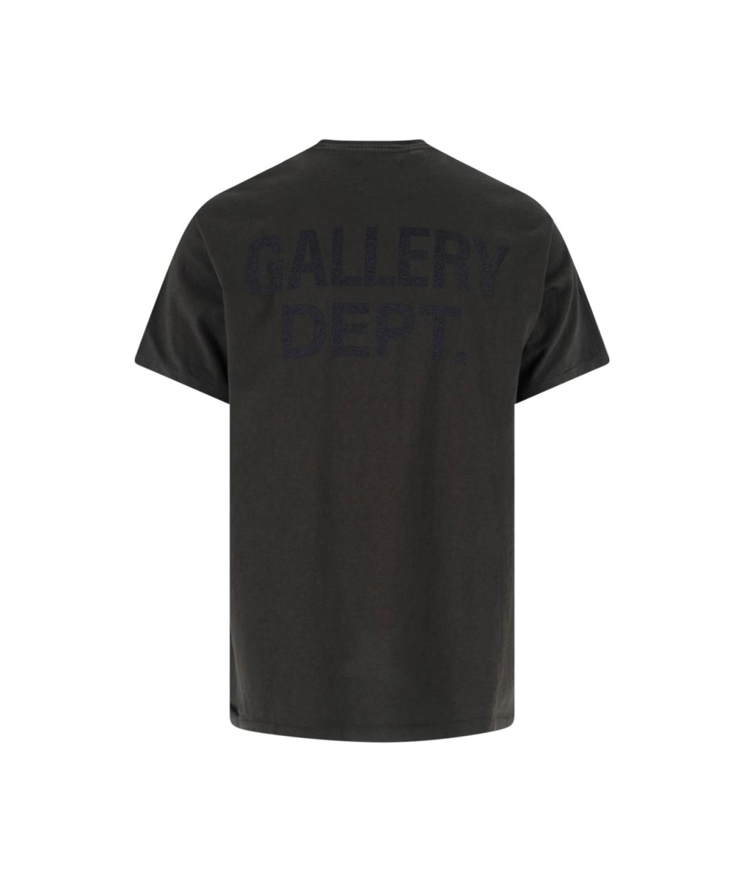 Gallery Dept Черная хлопковая футболка, фото 2