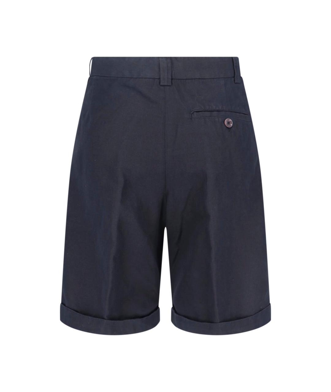 ASPESI Синие хлопковые шорты, фото 2