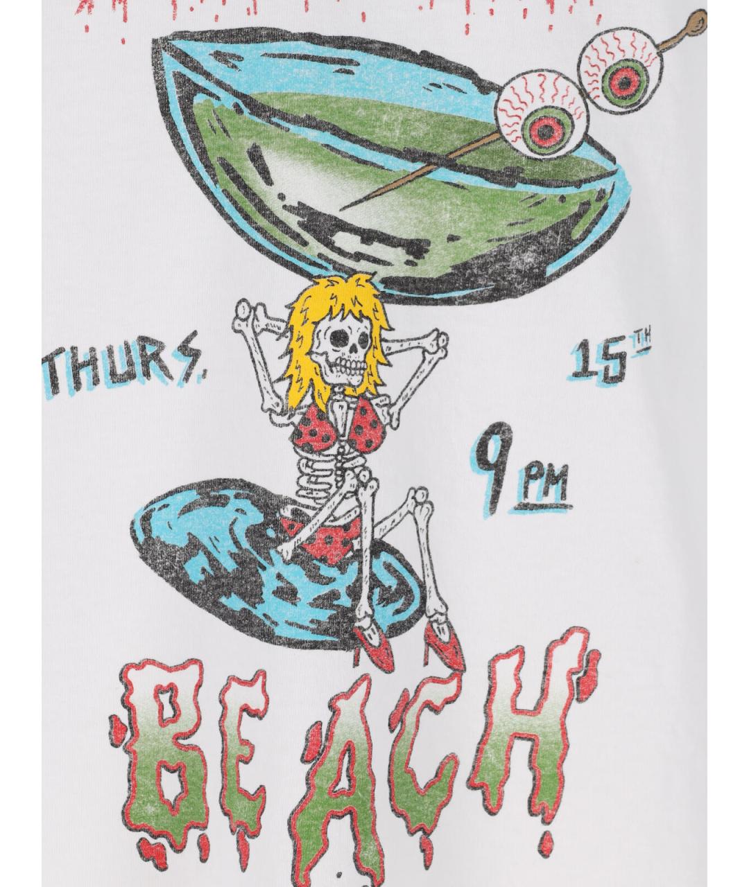 Gallery Dept Белая хлопковая футболка, фото 3