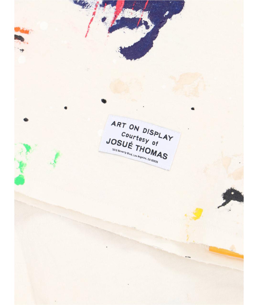 Gallery Dept Белая хлопковая футболка, фото 3