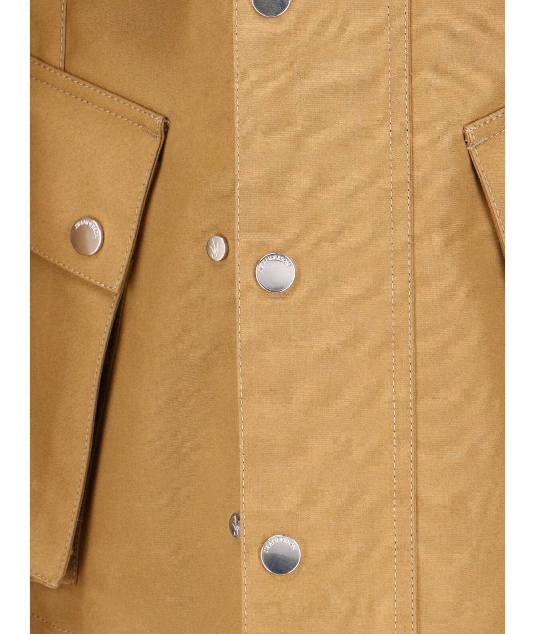 J.W.ANDERSON Коричневая хлопковая куртка, фото 5