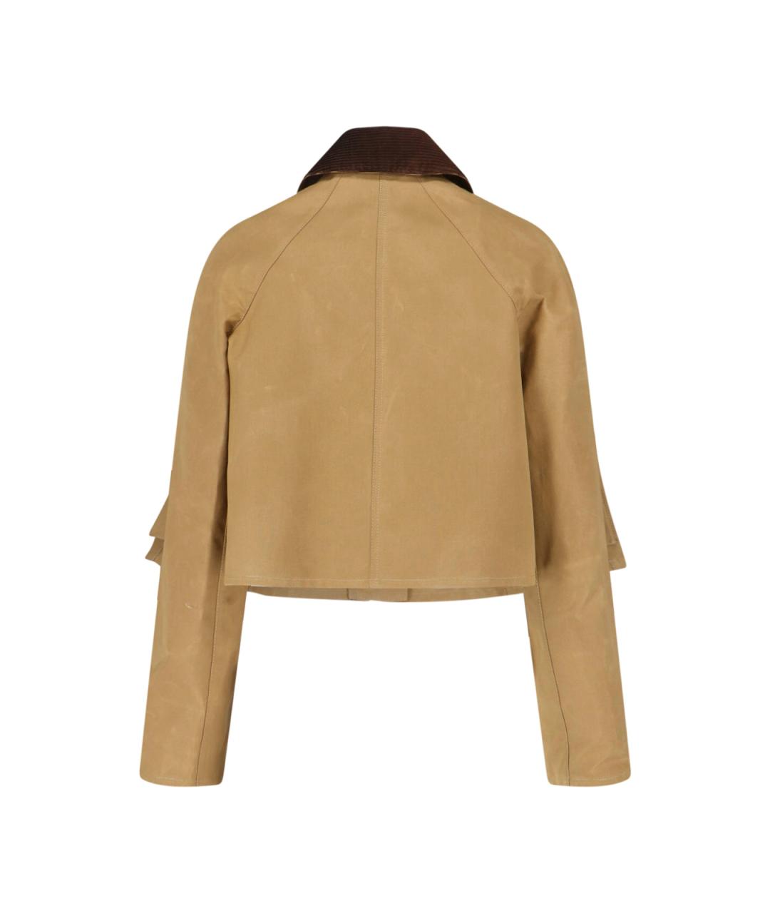 J.W.ANDERSON Коричневая хлопковая куртка, фото 2