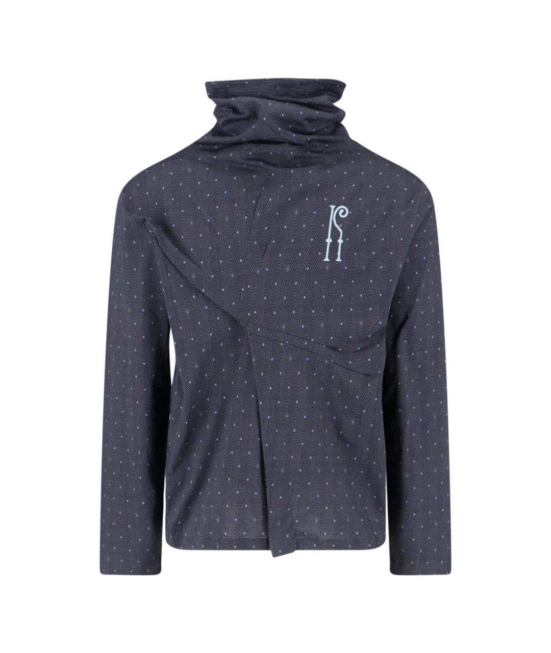 KIKO KOSTADINOV Черный хлопковый джемпер / свитер, фото 1