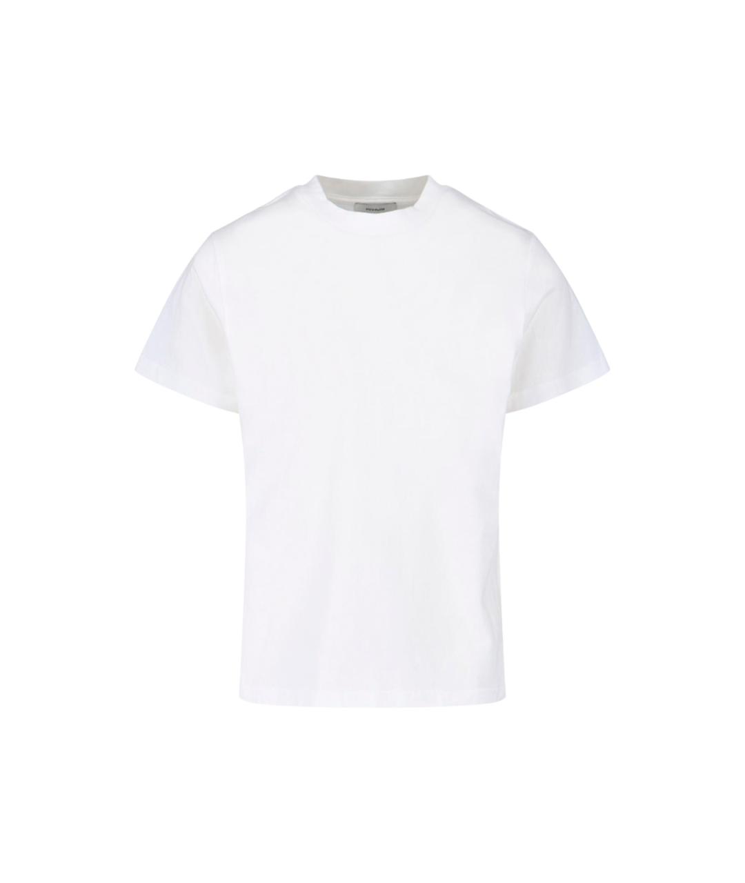 entire studios Белая хлопковая футболка, фото 1