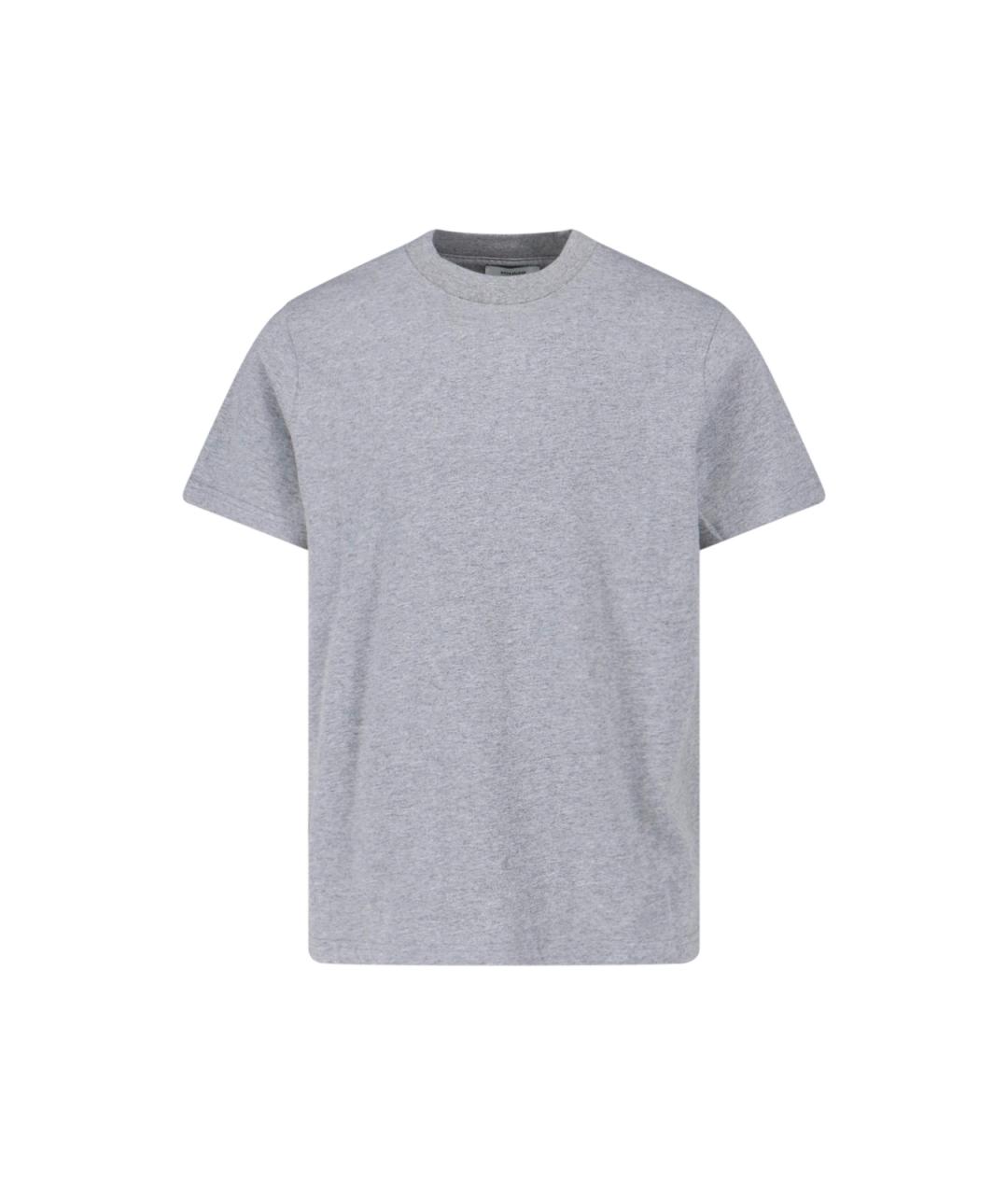 entire studios Серая хлопковая футболка, фото 1