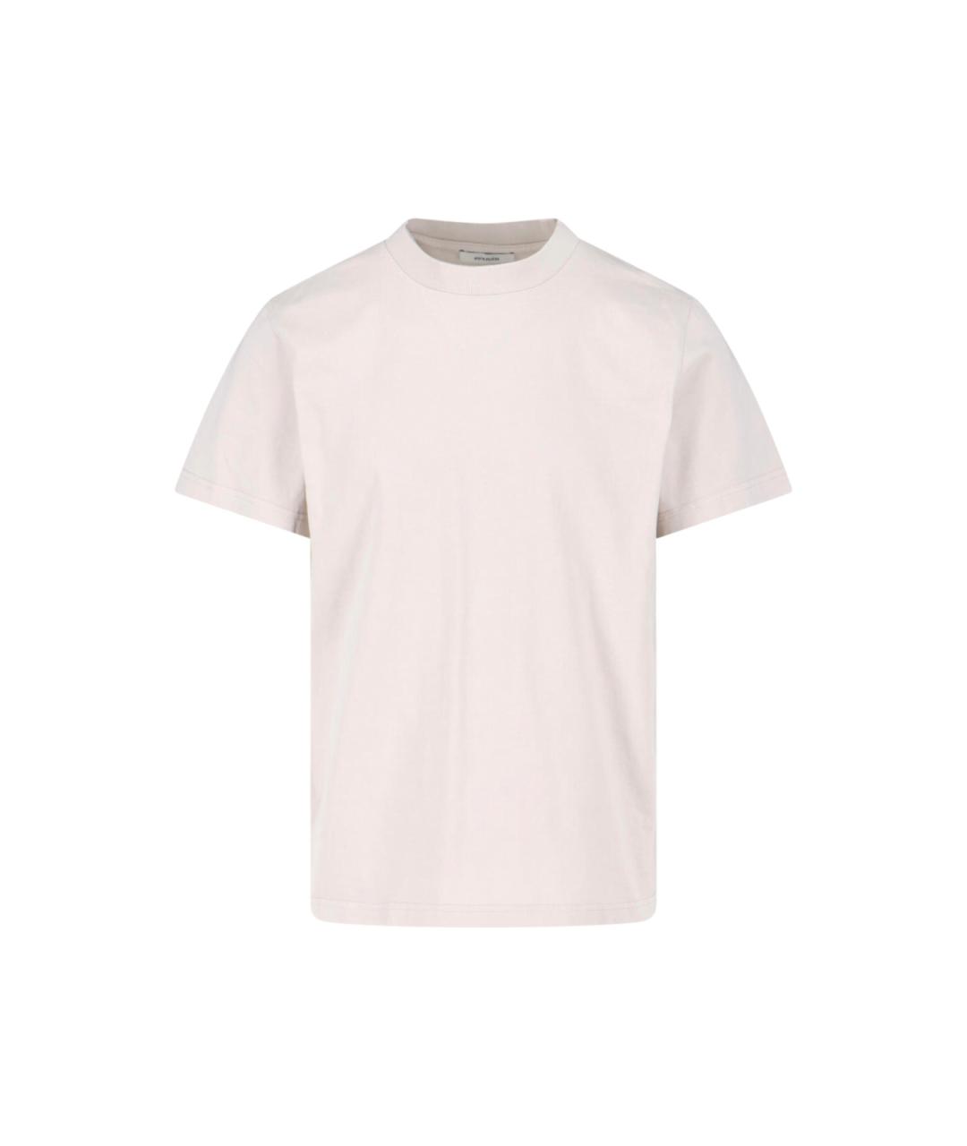 entire studios Белая хлопковая футболка, фото 1