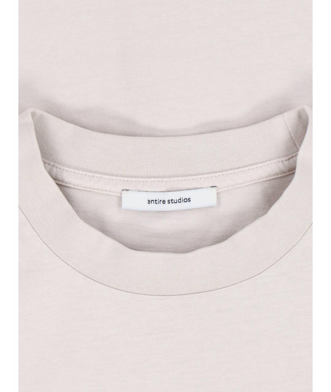 entire studios Белая хлопковая футболка, фото 3