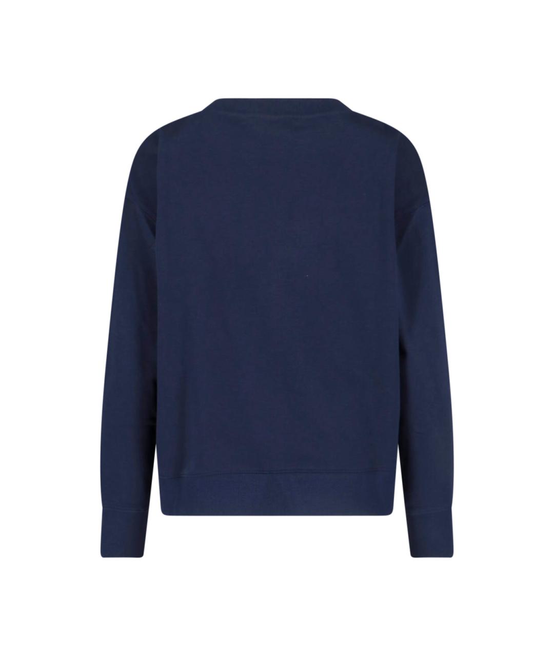 RALPH LAUREN Синий хлопковый джемпер / свитер, фото 2