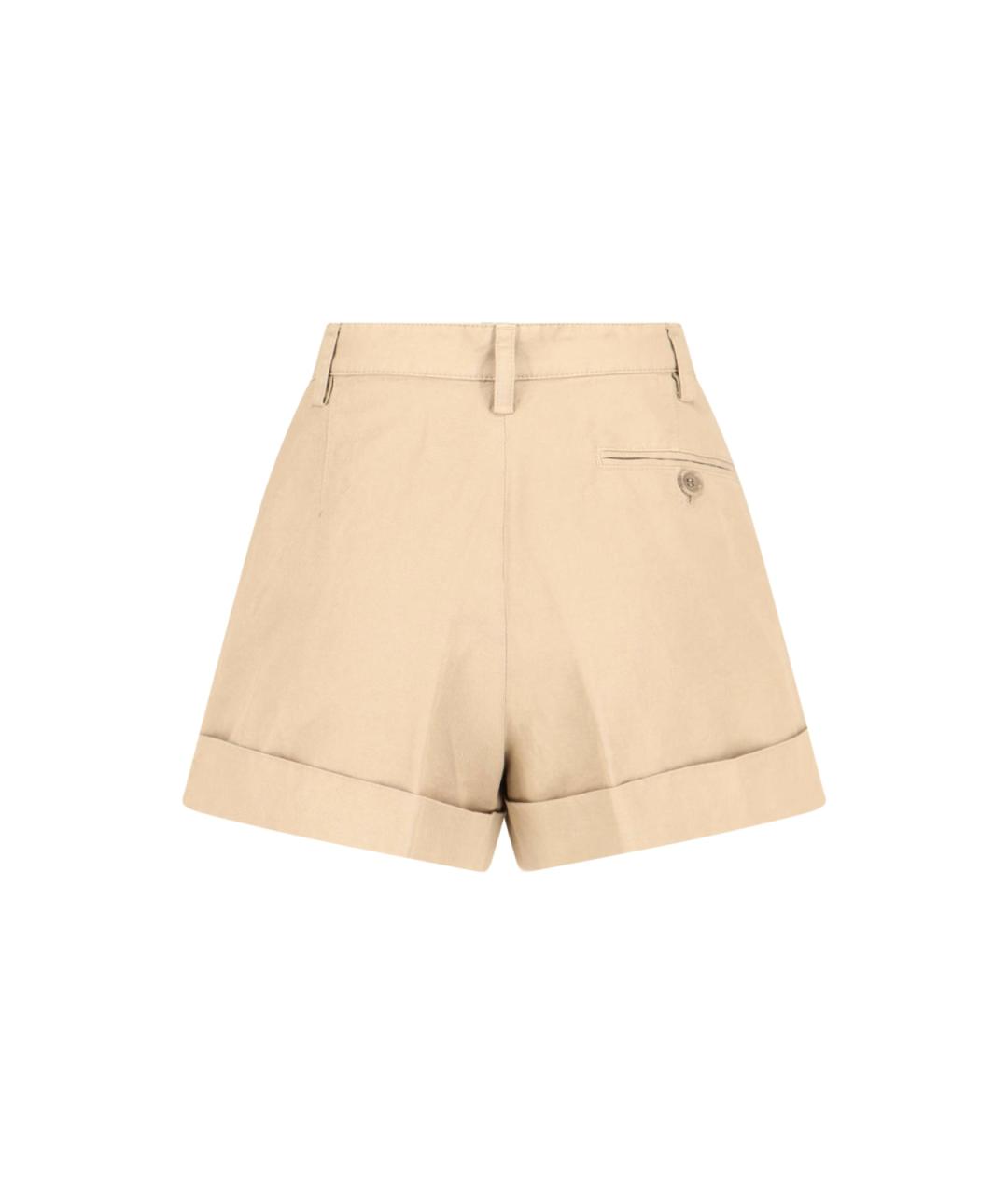 ASPESI Бежевые хлопковые шорты, фото 2