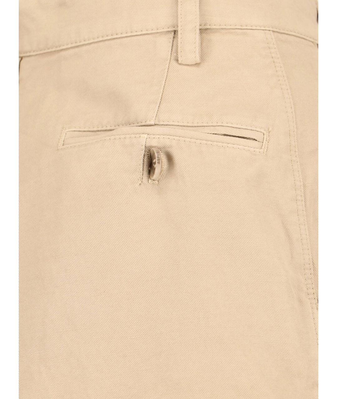 ASPESI Бежевые хлопковые шорты, фото 4