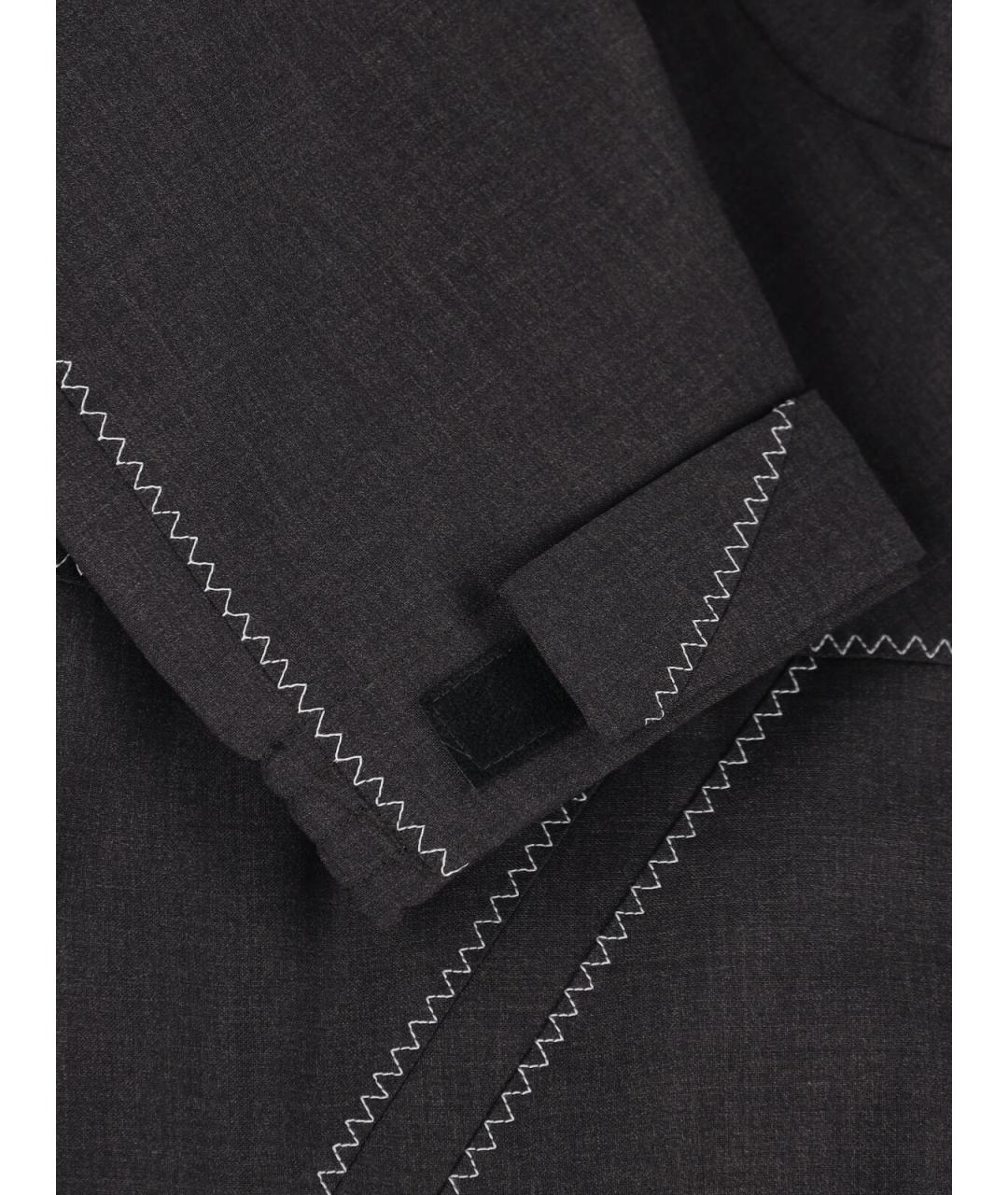 KIKO KOSTADINOV Коричневая шерстяная куртка, фото 5