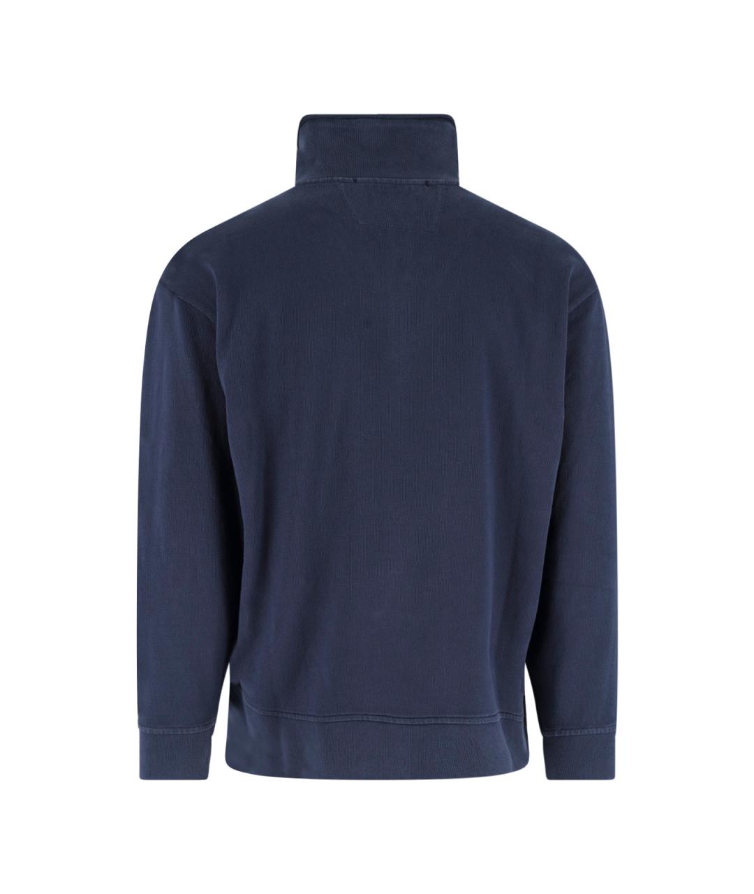 CP COMPANY Синий хлопковый джемпер / свитер, фото 2