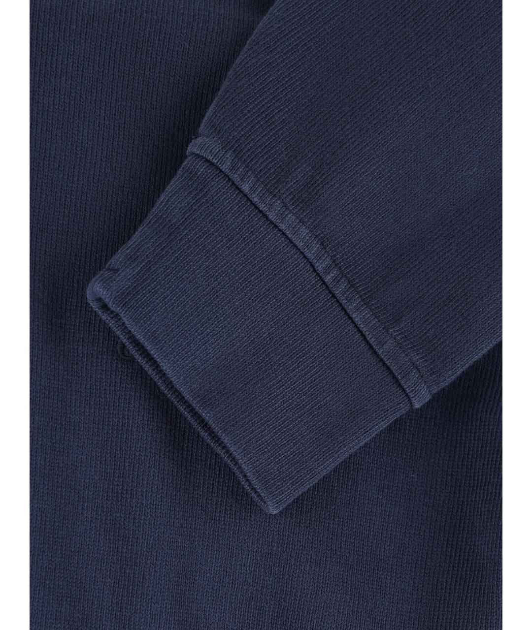 CP COMPANY Синий хлопковый джемпер / свитер, фото 3