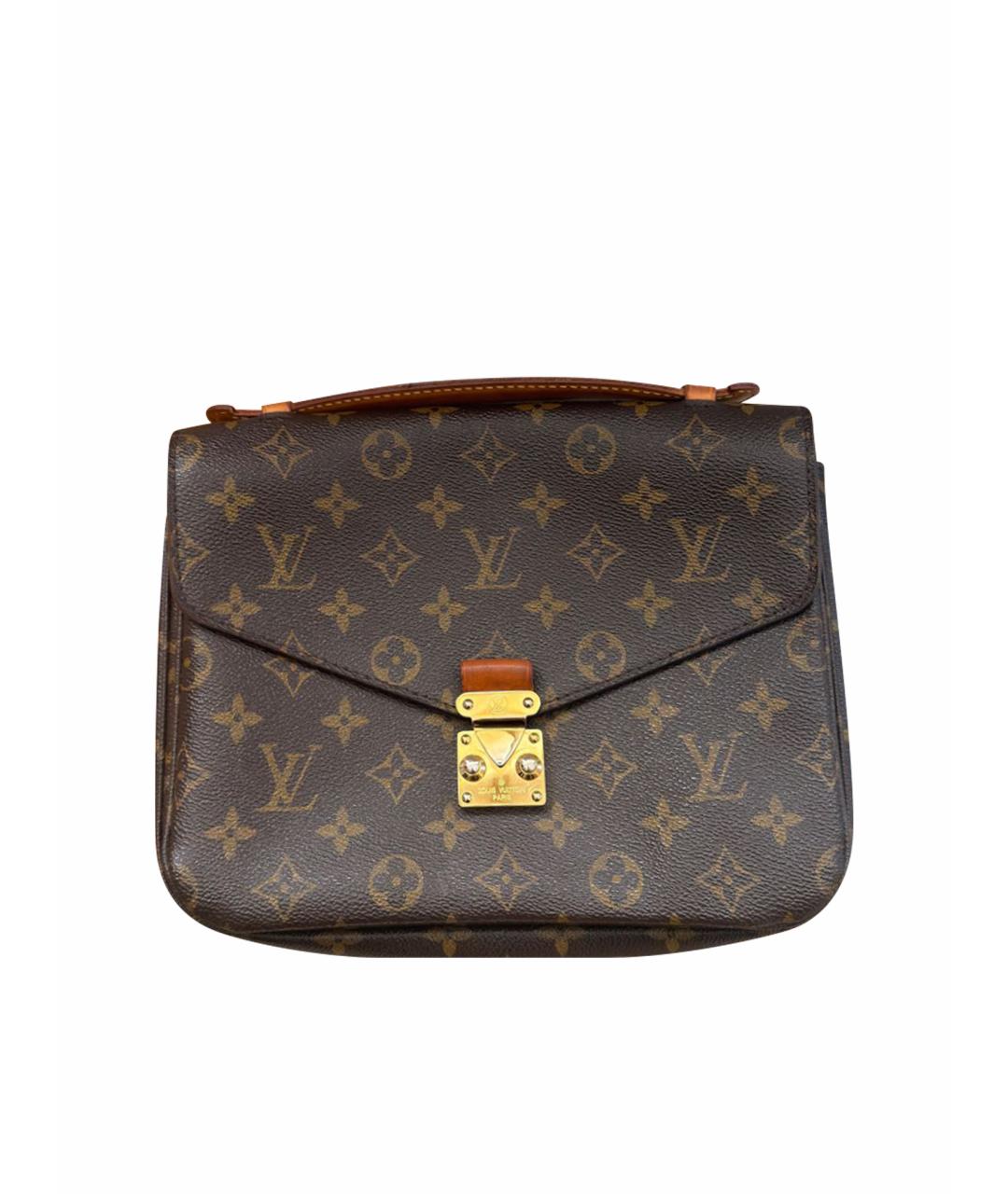 LOUIS VUITTON Коричневая сумка через плечо, фото 1