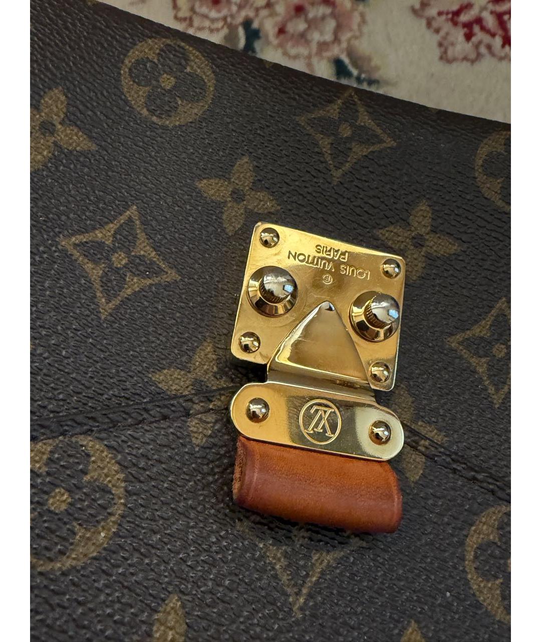 LOUIS VUITTON Коричневая сумка через плечо, фото 4