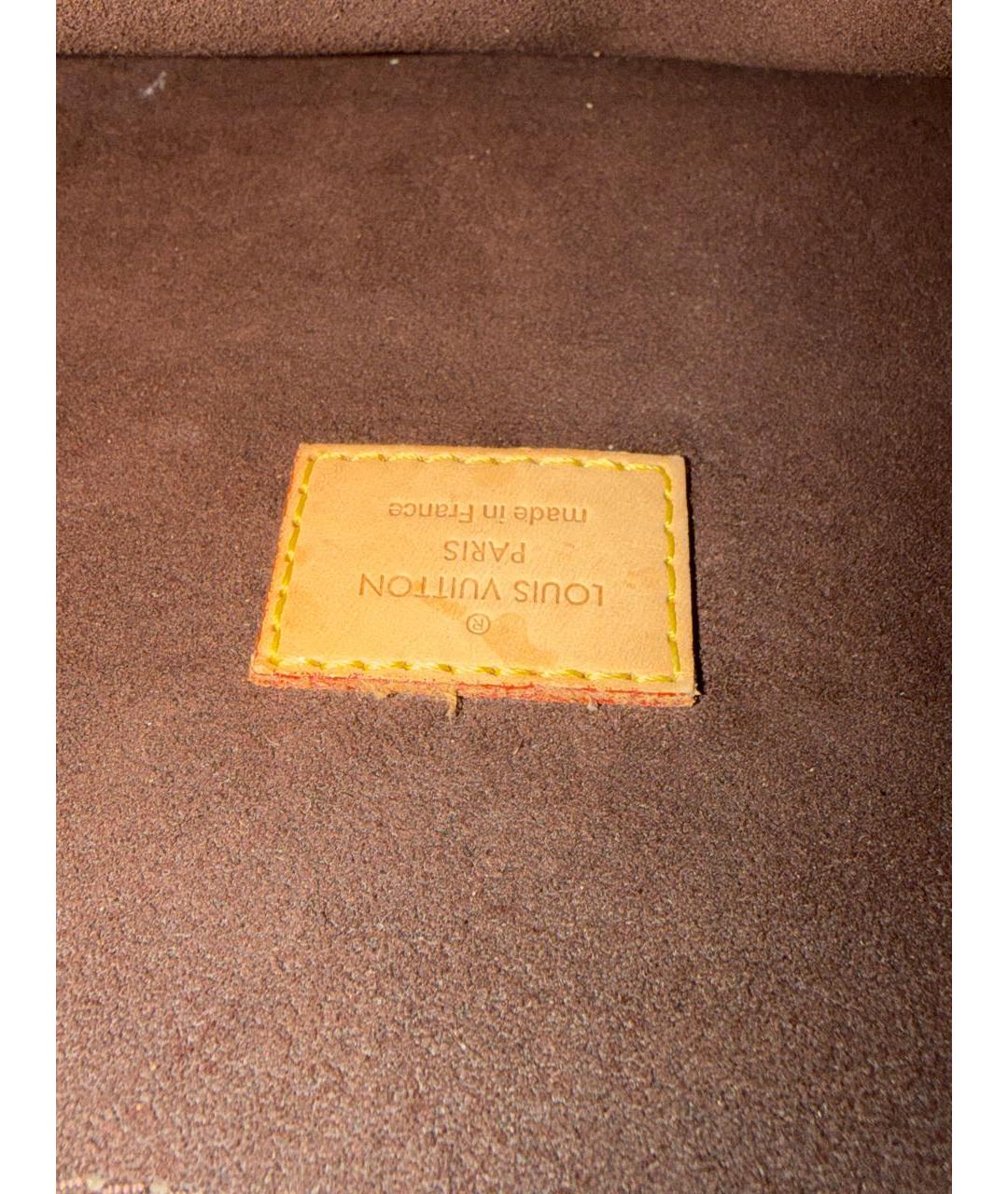 LOUIS VUITTON Коричневая сумка через плечо, фото 6