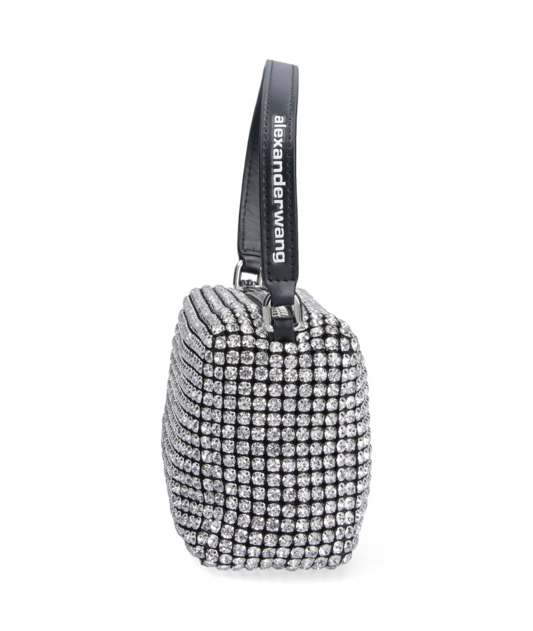 ALEXANDER WANG Белая синтетическая сумка с короткими ручками, фото 5