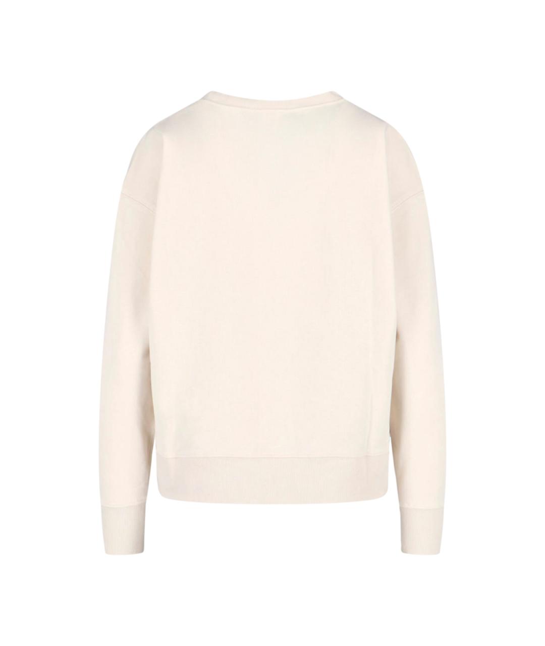 RALPH LAUREN Белый хлопковый джемпер / свитер, фото 2