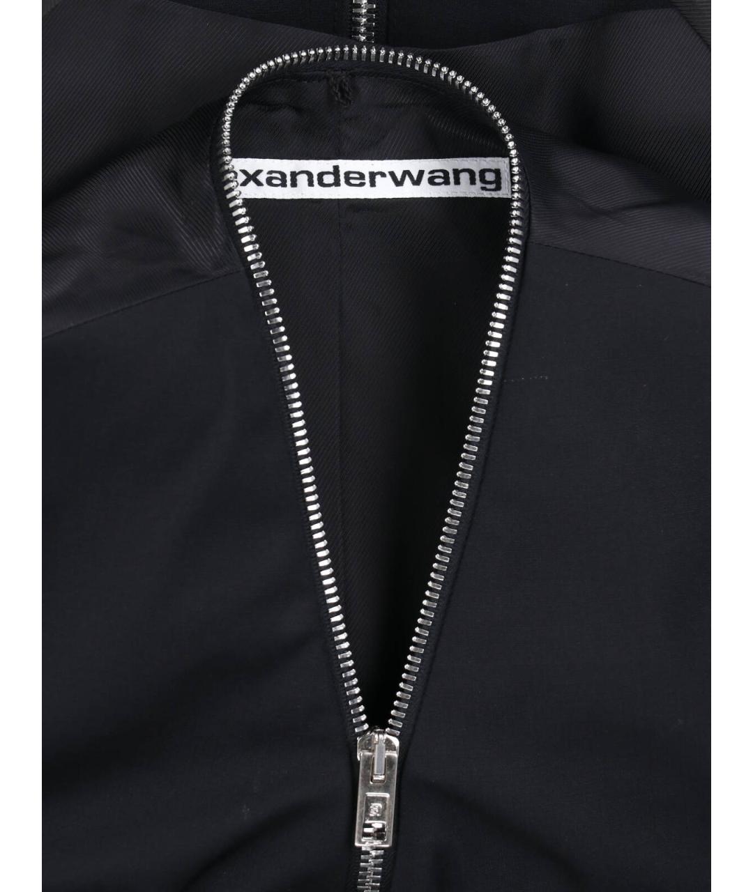 ALEXANDER WANG Черный шерстяной жилет, фото 3